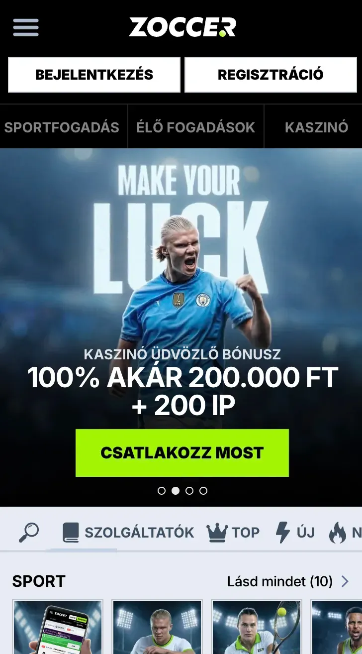 Play Zoccer on your mobile phone